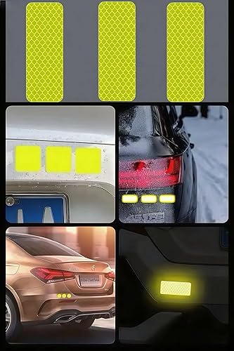 High Visibility Reflective Safety Patch Set, 30 Pack, Hook and Loop Fastener, Accessory for Clothing-Jackets-Hats-Backpacks-Vests-Dog Harnesses