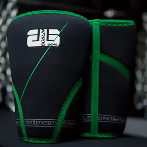 Goblin Gear 7mm 2x Super-Padded Knee Sleeves (Silicon Infused)