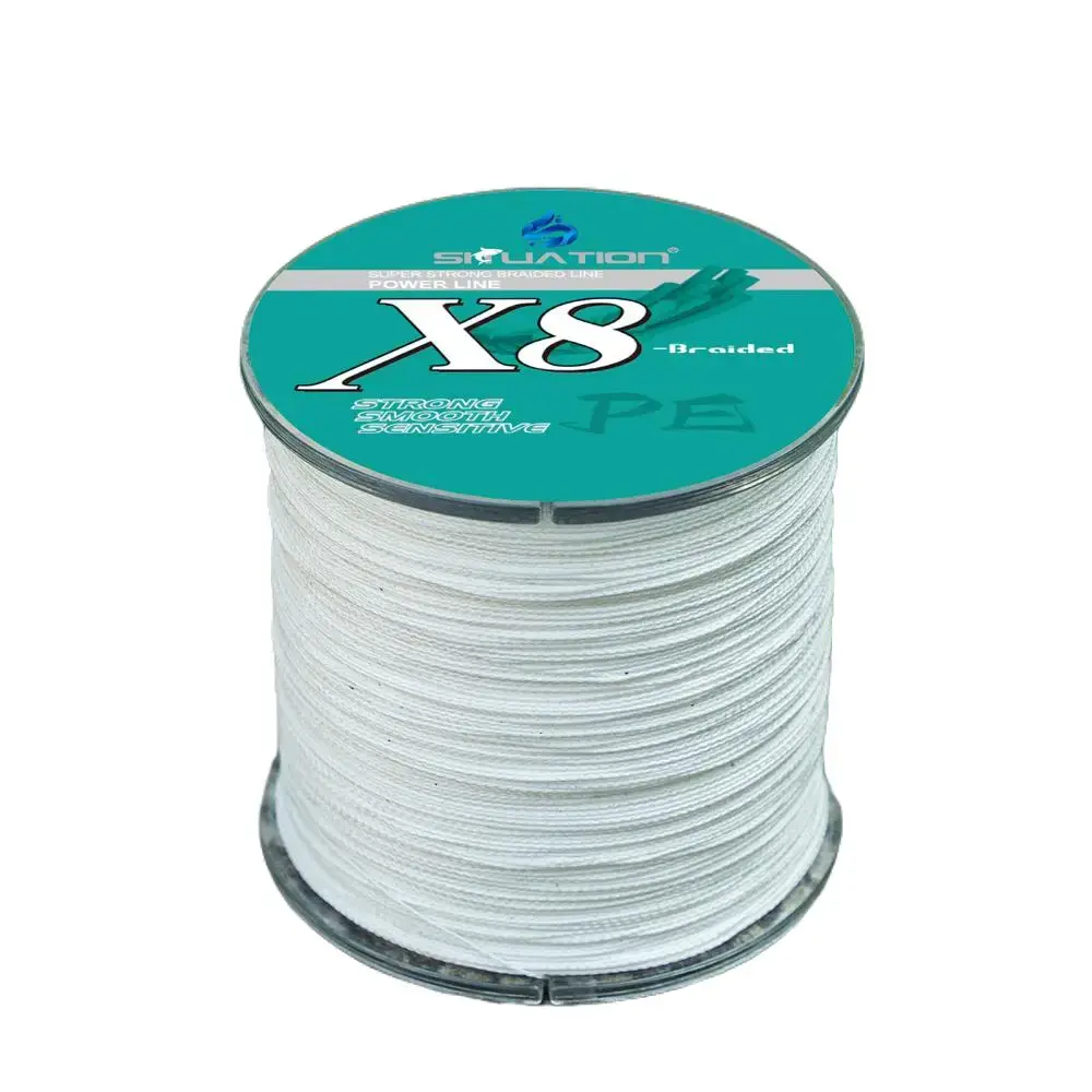 SIIUATION 328/546yds Super Strong 8-Strand PE Braided Fishing Line 12-100lbs Zero Stretch for Baitcasting Reels & Equipment Mainland China Origin