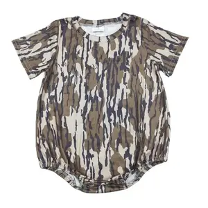 Boy Camo Romper