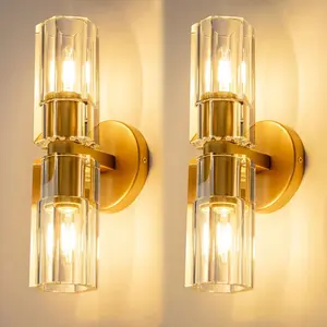 Solid Brass Armed Sconce (Set of 2)