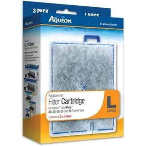 Aqueon 2 Boxes 06087 Filter Cartridge Large 3-Pack Each
