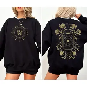 🎸🔥 Sleep Token "Even In Arcadia" Tour 2025 Two-Sided Hoodie/T-Shirt🔥🎸 Official-style band merch with front&back graphic print,inspired by the Sleep Token 2025 tour.Unisex rock concert hoodie, casual pullover sweatshirt or tee,perfect for music lovers