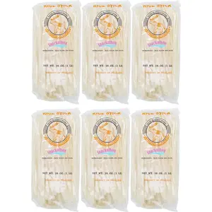 Snackathon Pad Thai Rice Stick Noodles – 16 oz (Various Sizes) Chewy Easily Cooked