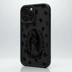 Our Lady of Guadalupe with Roses Design for iPhone17/17PROMAX/17PRO/16/15/14/13/12/GALAXYS21/S22/S23/S24 Celestial Eye Layered Phone Case odorless Cool trend BOBOJT1116005