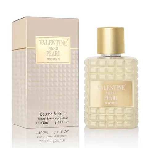 Urban Collection Women's Valentine Nero Pearl Eau De Parfum (EDP) - 3.4 oz/100ml Regular Edition Liquid Spray, Youthful Gourmand Citrus Floral Fruity Scent, Green Mandarin, Orange Blossom, Marshmallow, Vanilla, Musk, 3 to 3.9 fl oz, Daily Elegance