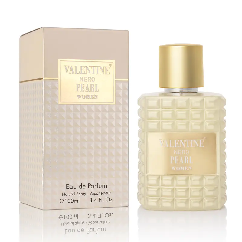 Urban Collection Women's Valentine Nero Pearl Eau De Parfum (EDP) - 3.4 oz/100ml Regular Edition Liquid Spray, Youthful Gourmand Citrus Floral Fruity Scent, Green Mandarin, Orange Blossom, Marshmallow, Vanilla, Musk, 3 to 3.9 fl oz, Daily Elegance