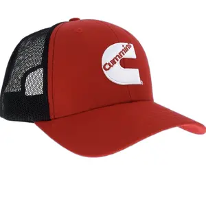 Cummins Diesel SnapBack Trucker Hat - Red & Black