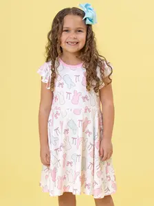 Cotton Candy Bunny Dress