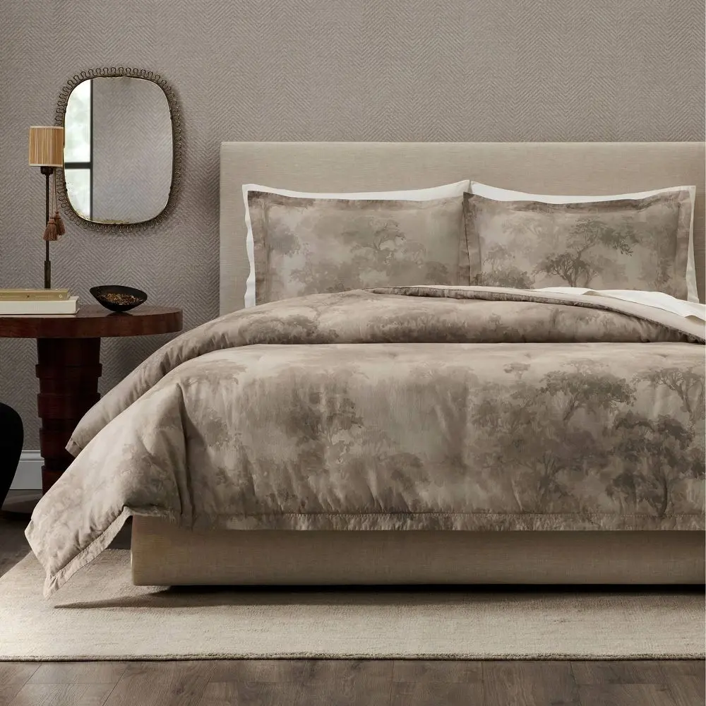 Jeremiah Brent Home 3pc 'Walk in the Woods' Cotton Duvet Set, Cozy Bedding Set, Breathable Duvet Set