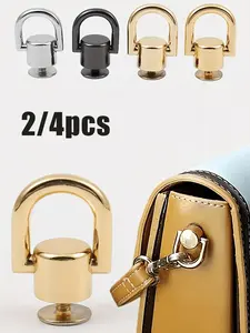 DIY Bag Accessories, Zinc Alloy Buckle Set, Detachable DIY Parts, Metal D-Ring Chain Connector, Leather Craft, Phone Case Clip, Handbag Decor Kit