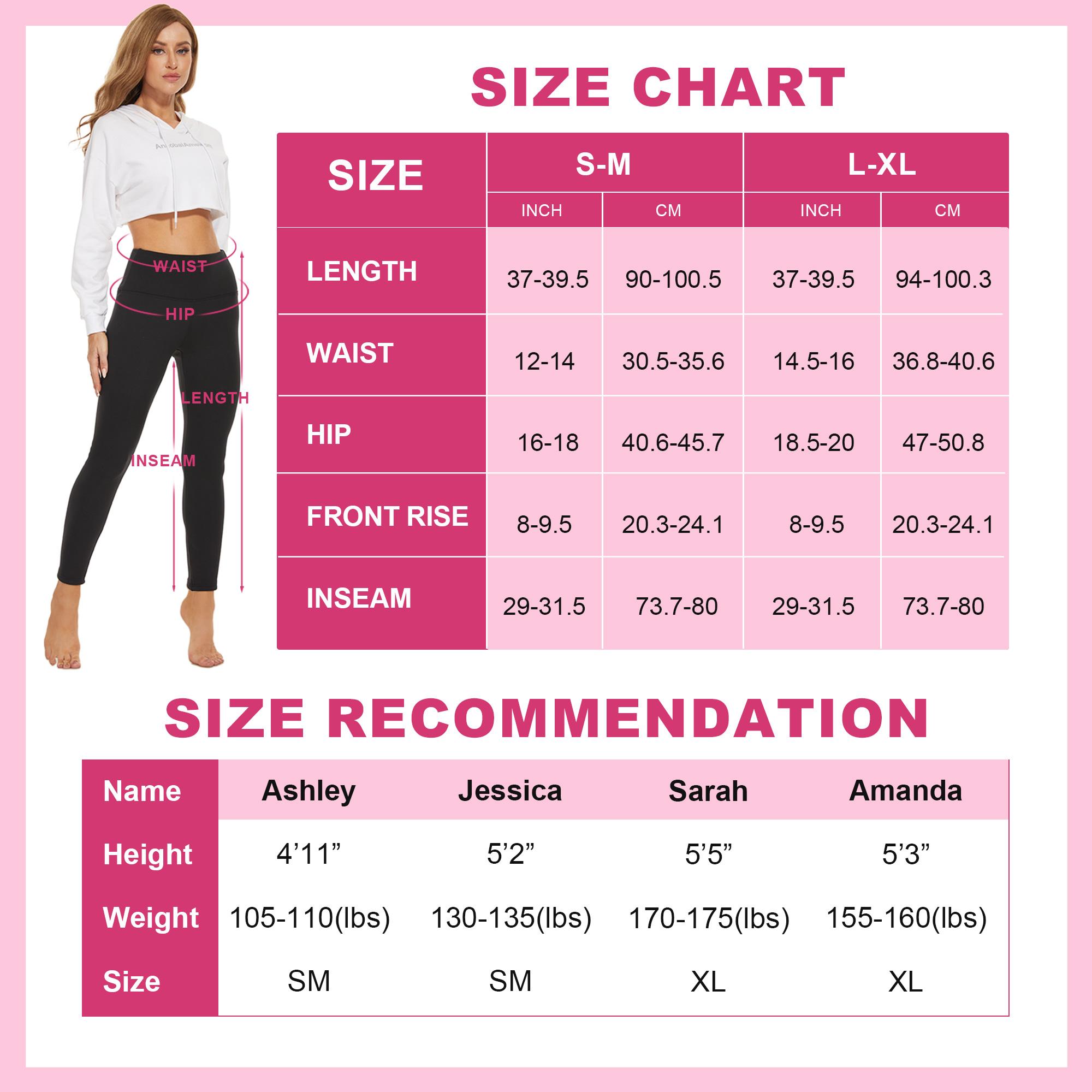 Viconow Black High Waisted Leggings for Women - Buttery Soft Workout Yoga Athletic Leggings Breathable Comfortable