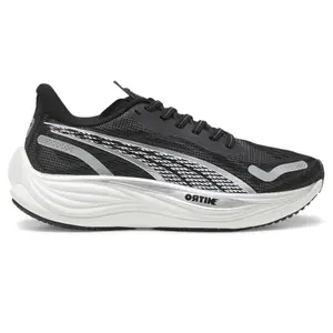 PUMA Womens Velocity Nitro 3 Running Sneakers Shoes - Black