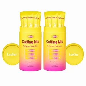 2 Pack LeeFar Cutting Drink Mix – | SB Strawberry Açaí Flavor – | (30 Servings)