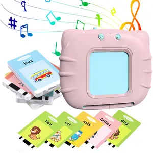 Speech Therapy Toy, 1 Set Learning & Educational Gift for Boys & Girls Aged 3 4 5 & 6, Commonly Used Word Flashcards, Speech Therapy Toys