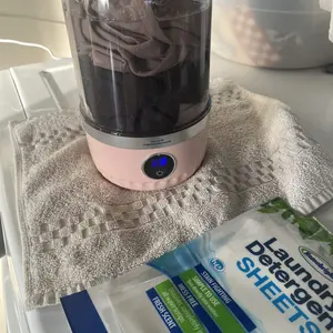 Portable Mini Washing Machine, USB-Charging Compact Washer for Underwear and Underpants, High-Quality Impact-Resistant Design for Apartments, Dormitories, Hotels, RVs and Travel Camping