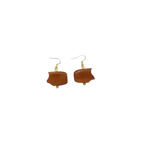 Trivet Hardwood Earring