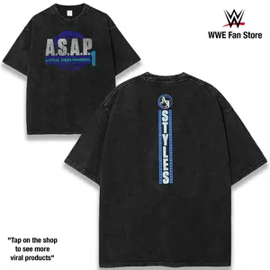 AJ Styles “ASAP” Graphic Tee Men Top Shirt Wash 230gsm Cotton – Phenomenal One Legacy, From Global Champion to WWE Icon, Elite In-Ring Skill, High-Flying Precision & Career-Defining Moments Across WWE