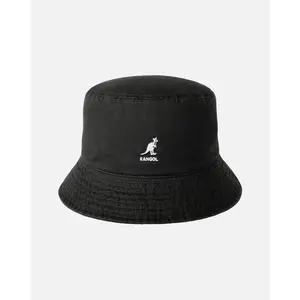Kangol Washed Bucket Hat – 100% Cotton, Lightweight & Breathable, Classic Streetwear Style with Iconic Embroidered Logo