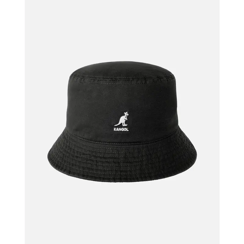 Kangol Black Cotton Bucket Hat Logo Classic Streetwear Unisex 713-7HmvF4L._AC_UY350_.jpg main image 4