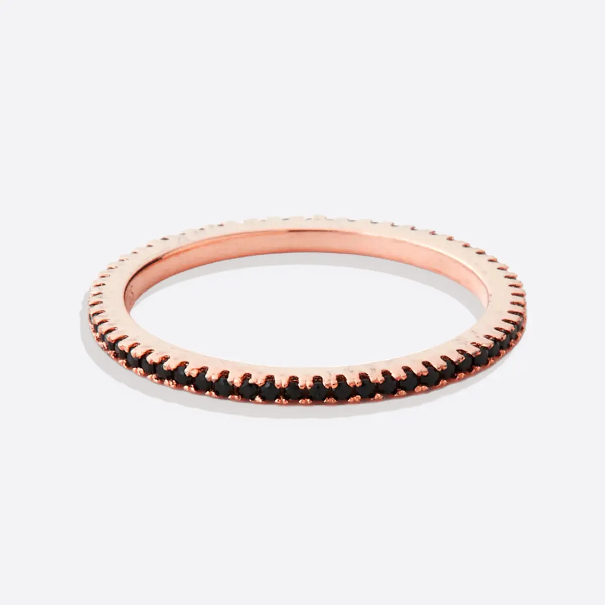 18k Rose Gold over Sterling Silver