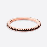 18k Rose Gold over Sterling Silver