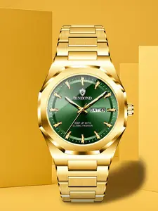 Men's Luxury Case Dial Quartz Watch, Business Executive Standard, Elegant Timepiece for Professional Use