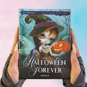 The Halloween Forever Oracle by Jasmine Becket-Griffith & Tess Whitehurst - A Spooky Journey of Self-Discovery with Enchanting Artwork and Whimsical Words