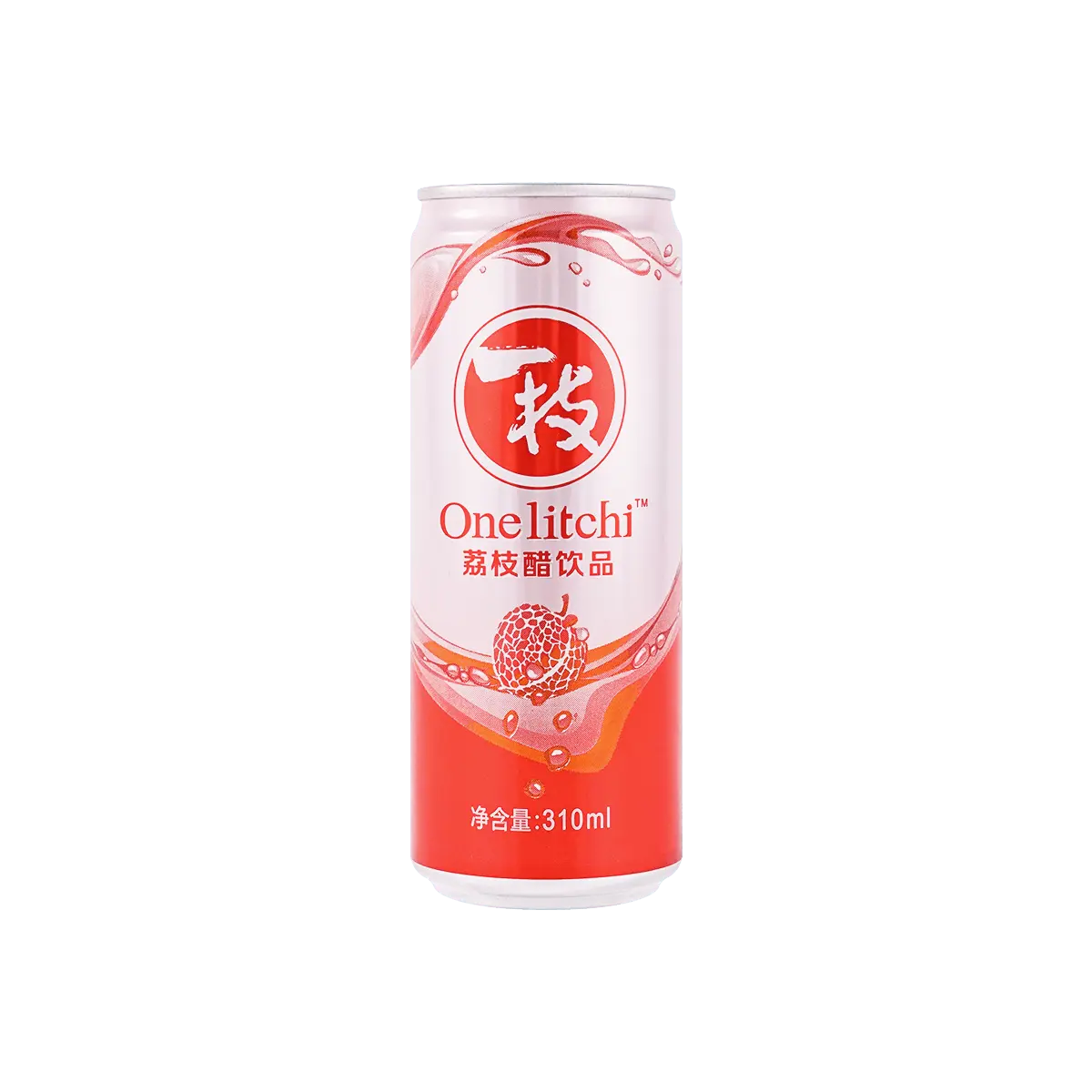 YIZHICHUN Lychee Vinegar Drink 310ml - Refreshing Fruit Vinegar Beverage for Gut Health & Hydration