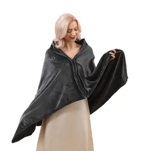 Graphene Heating Shawl Single Small Electric Blanket Rechargeable Smart Winter Knee Waist Protection Warmth