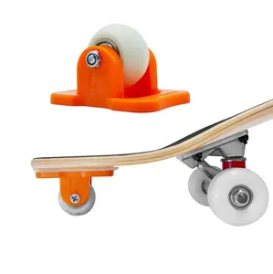 Wheele PRO - Professionally Designed Skateboarding Training Wheel for Easy and Safe Balance and Manual Training - Start today! Orange