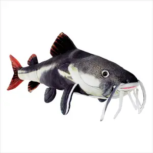 Real Planet™ Black Catfish Realistic Plush Stuffed Animal plush stuffedanimals