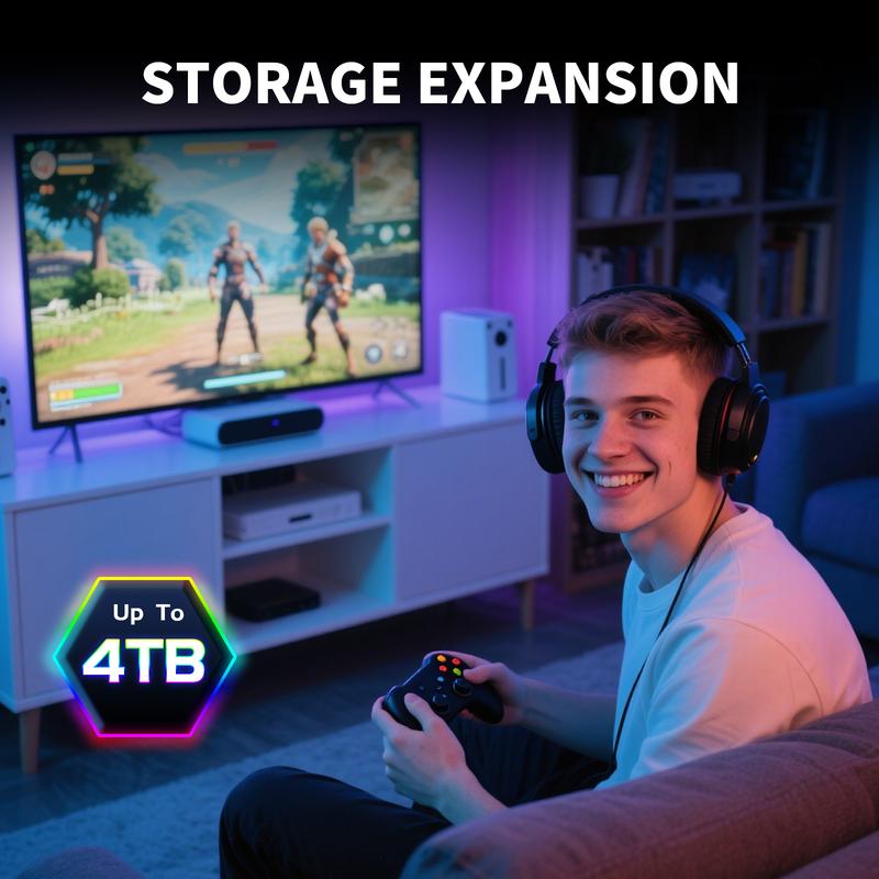 FIKWOT FX910 with Heatsink M.2 SSD 2TB NVMe SSD, PCIe Gen4 Gaming SSD , Up to 7300MB/s, M2 2280 Internal Solid State Drive for PS5