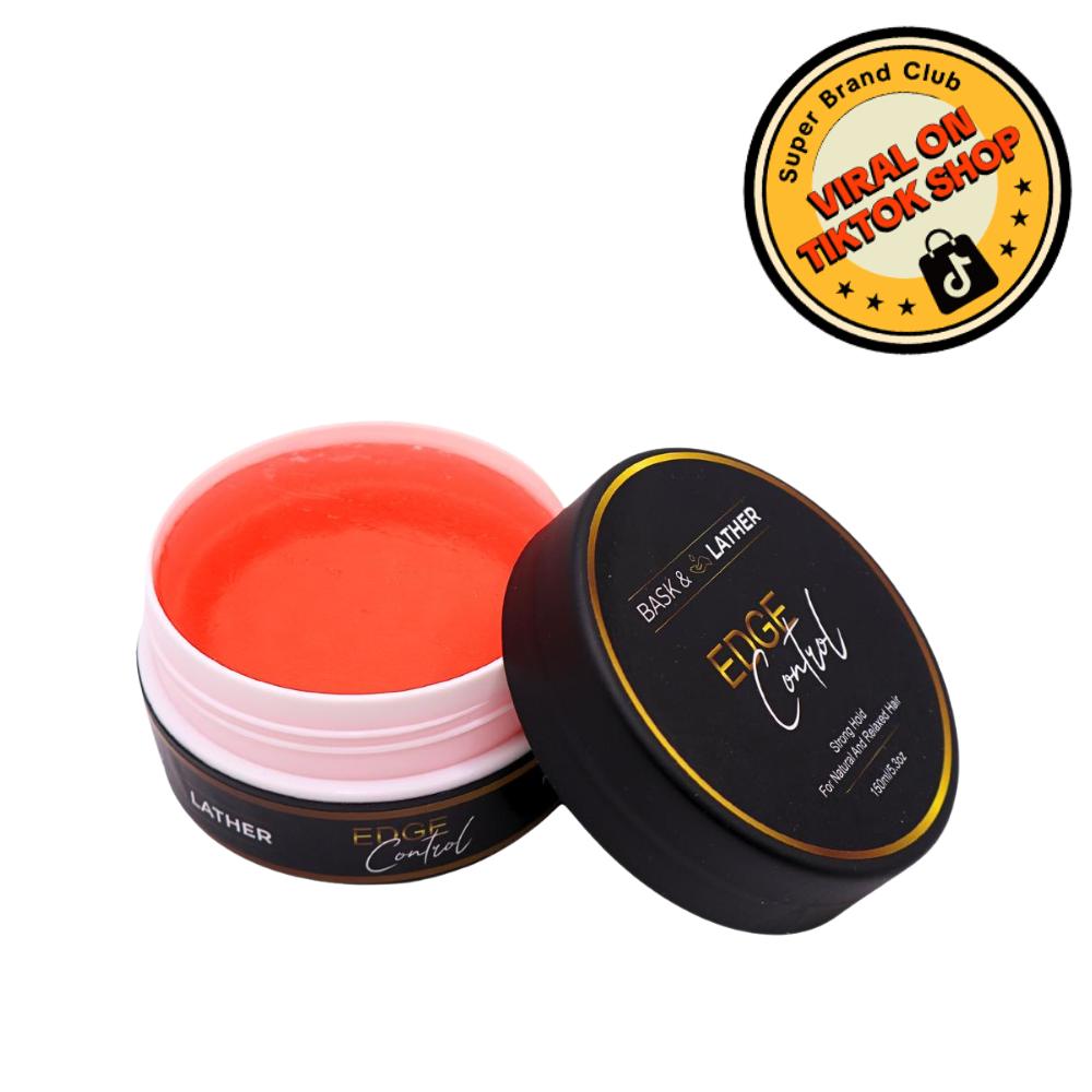 STRONG HOLD- THICK EDGES- EDGE CONTROL BASK AND LATHER Gel Haircare strong  edge