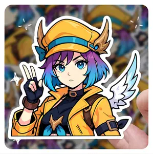 League of Legends Lux Vinyl Sticker
