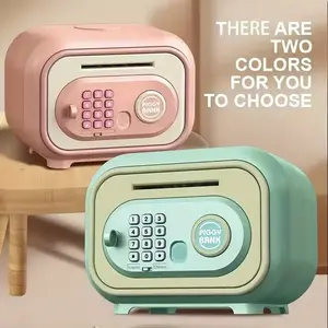 Electronic Interactive Cash Coin Savings Bank, Password Protected Digital Money Management Tool, Educational Gift for Kids & Adults