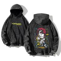 Wash Hoodie Black