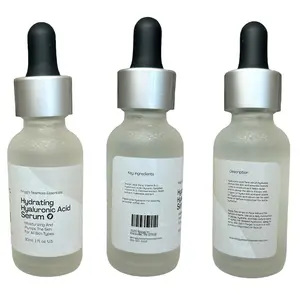 Hydrating Hyaluronic Acid Serum with B5 and B3 Moisturizer for Skin Repair and Comfort - All Skin Types | wrinkles reducing
