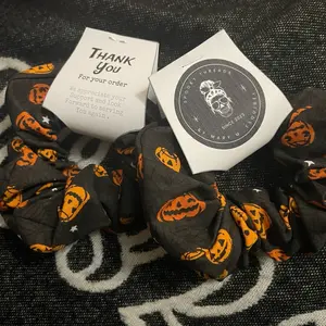 Halloween Scrunchies / Accessories/ Hairtie Cotton