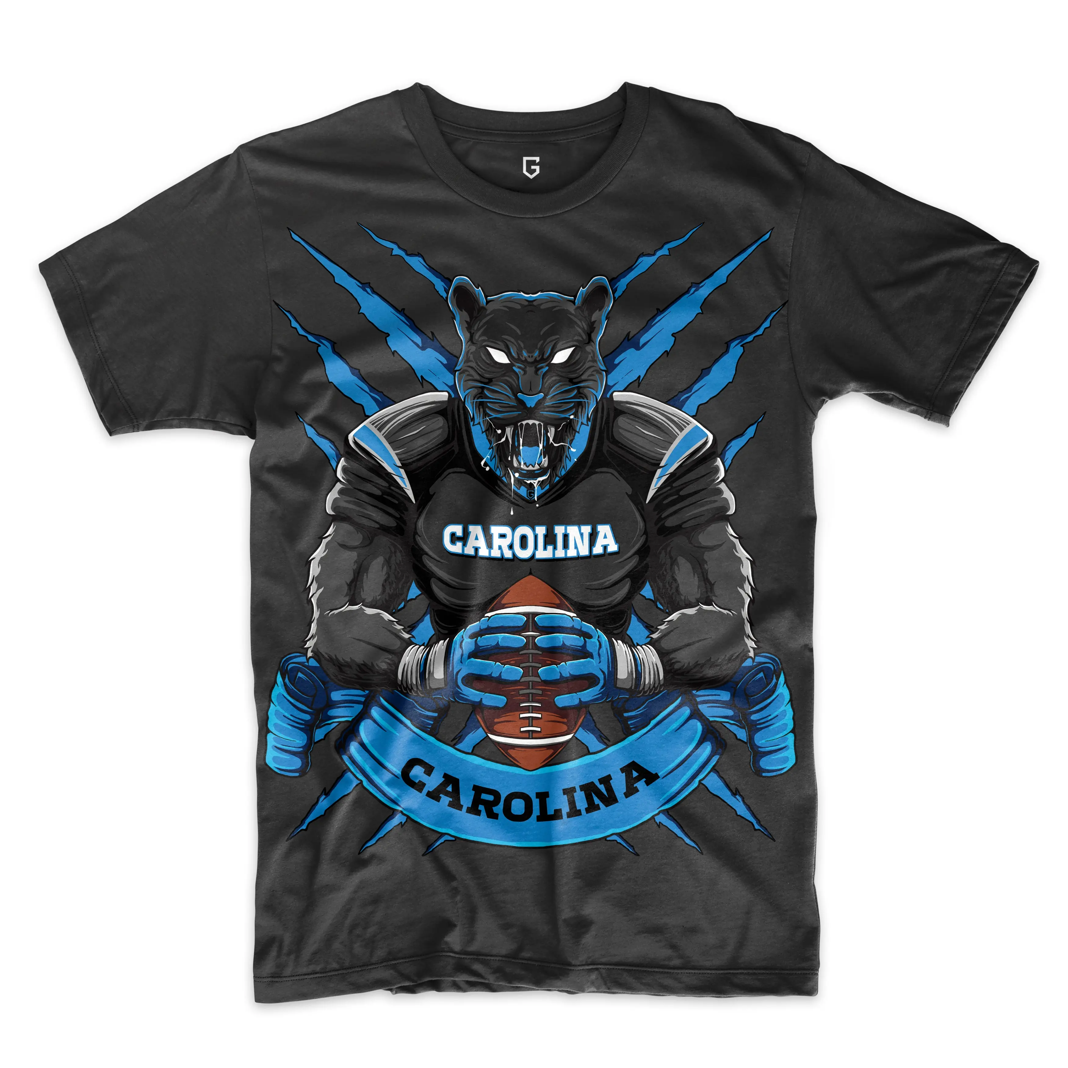 Carolina Panthers Football Men's T-Shirt