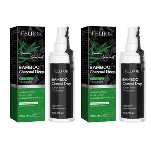 Active Charcoal Whitening Toothpaste - Strong Absorption for Fresh Breath, Whitening Teeth, Caring for Gums, Preventing Cavities and Removing Stains/Tar