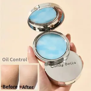 Candy Bella Long-lasting with Concealer and Oil Control, Hydrating Flawless Coverage, Waterproof and Portable with Skin-friendly Puff, with Mirror Cosmetic