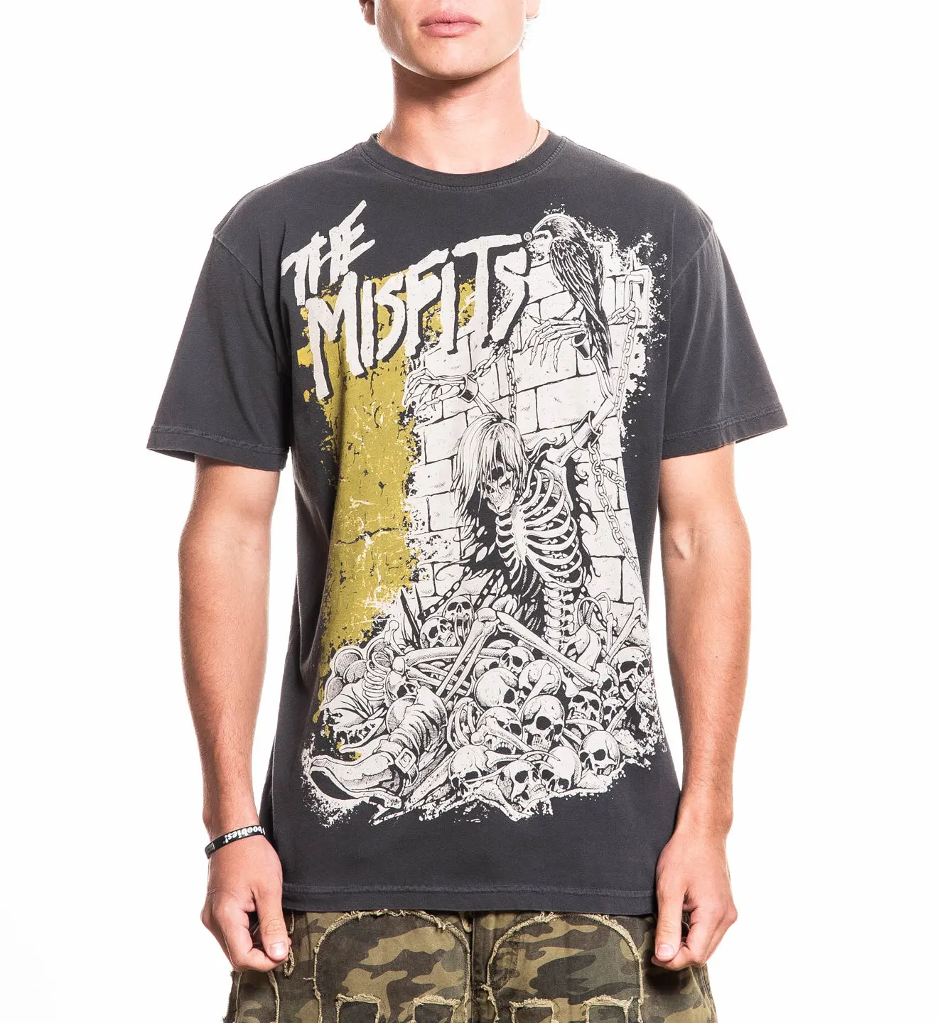 Affliction Men's T-shirt Misfits Shackles