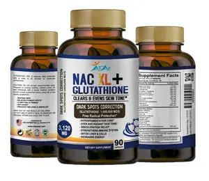 NAC 3120mg Advanced Wellness Formula – 180 Capsules (2 Bottles)