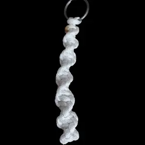 Large Twisted Paracord Keychains