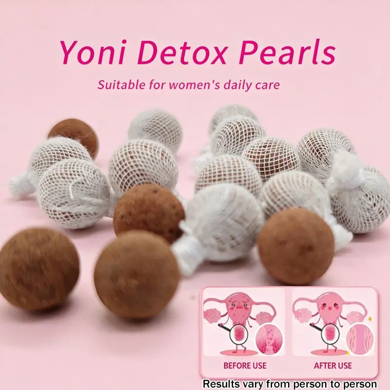 Women's Yoni Detox Pearls, 10-Piece Natural Herbal Cleanser - Gentle Self-Care, Fragrance-Free Solid Pearls for Sensitive Intimate Health, Non-Medical Intimate Washes & Wipes with Natural Herbal Feels Gentle, Contains Neither Unwanted Additives