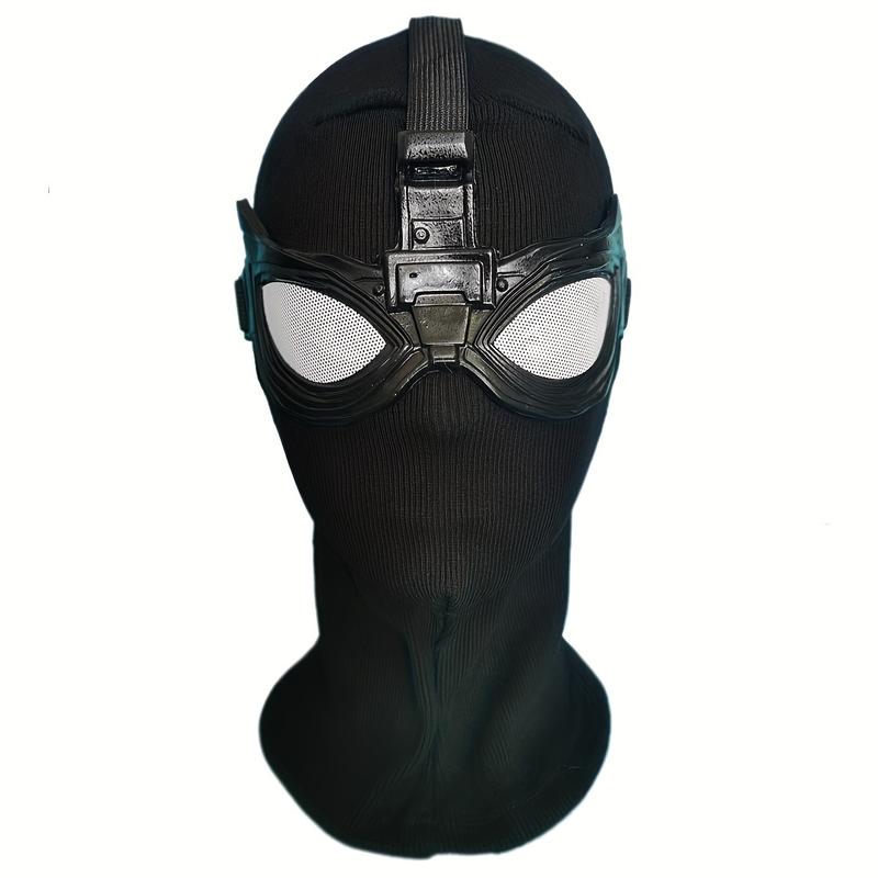 High-Elasticity Black Superhero Mask for Nocturnal Cosplay, Perfect for Halloween Additions