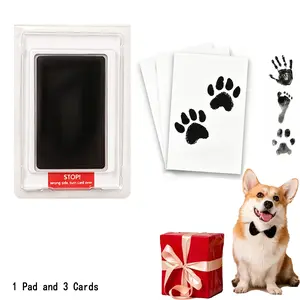 Non-Contact Pet Paw Print Kit, Safe Ink-Free Process, Non-Toxic Ink, Easy Permanent Paw Prints, Perfect for Dogs and Cats, Gift