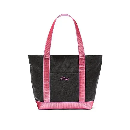 Black Fall for Me Pink Straps
