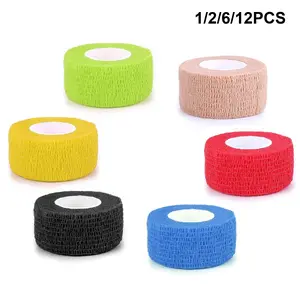 Self Adhesive Bandage, Breathable Waterproof Solid Color Sports Bandage, Outdoor Finger Pressure Bandage, Basketball Football Foot Bandage, Breathable Sports Tape, Christmas Gift